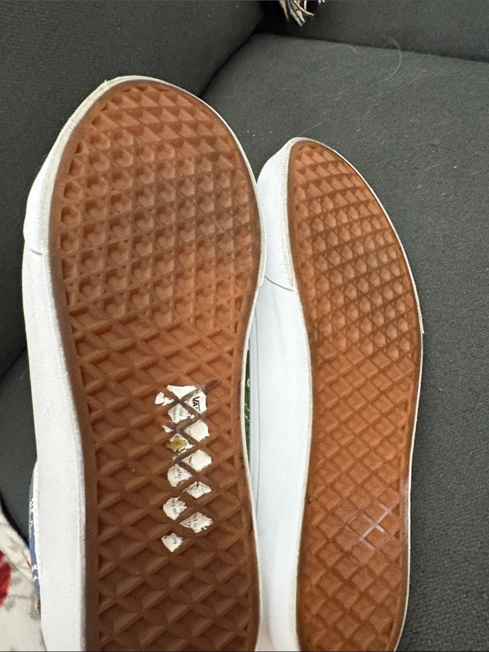 Vans Paisley Low-Top Sneakers in Brown, Blue & Green